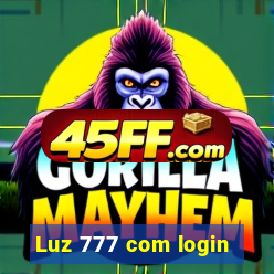 Luz 777 com login
